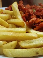 Doner Kebab Platter Con Patatas Fritas